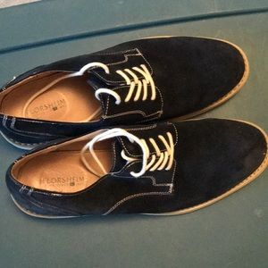 Florsheim Blue Suede Shoes. Size 12
